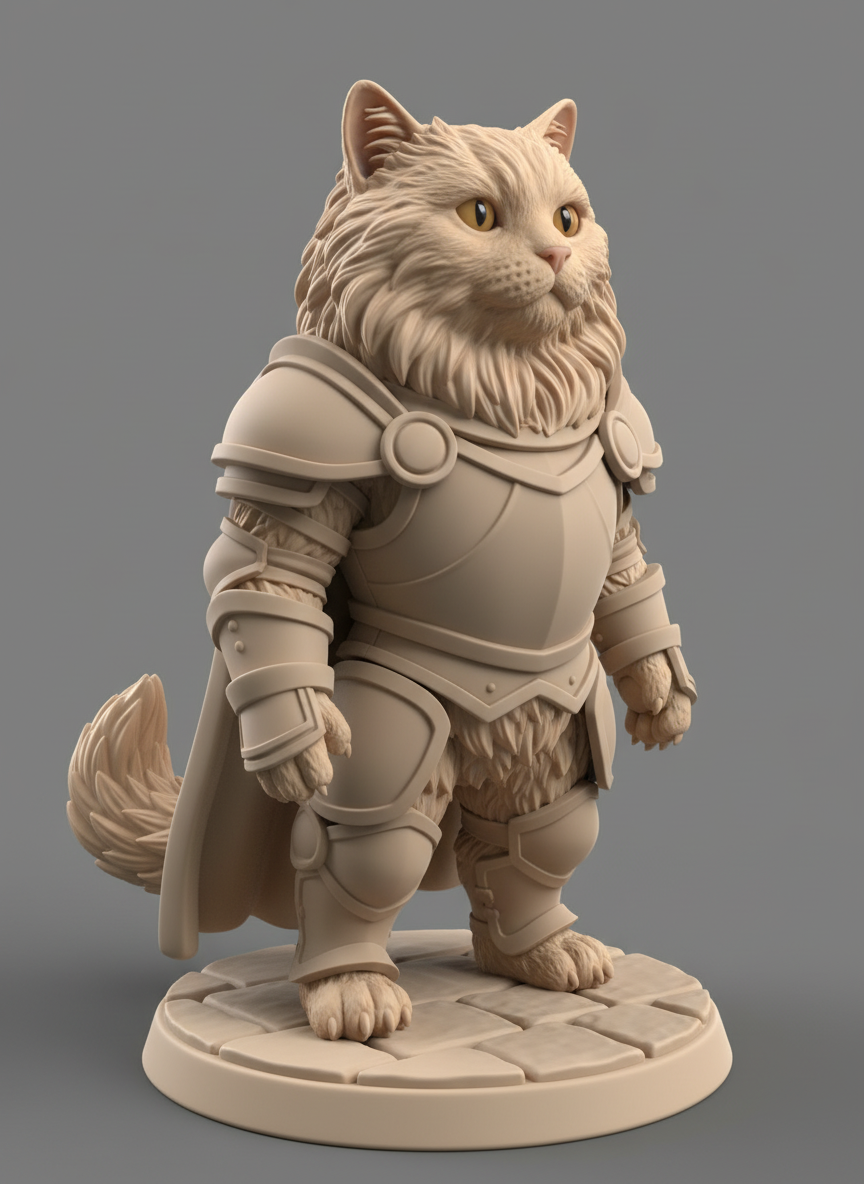 Cat knight
