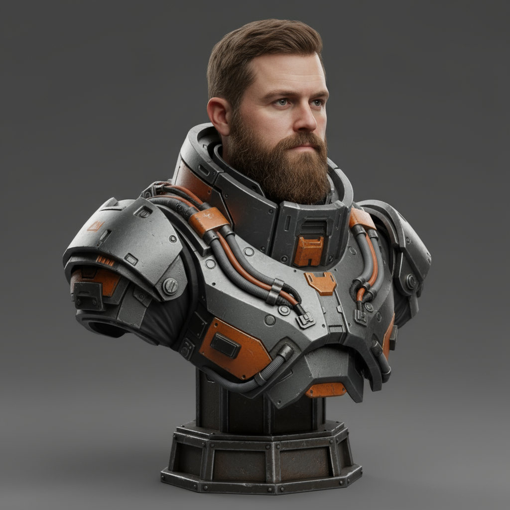 Buste Exo-Mécanicien