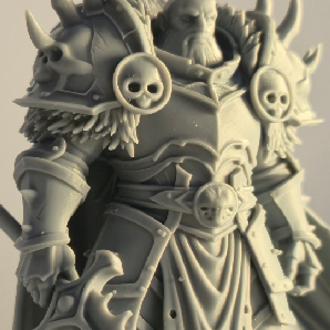 Figurine résine 54mm vue différente